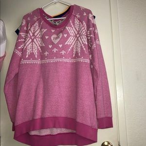 Pink Oversized Sweater